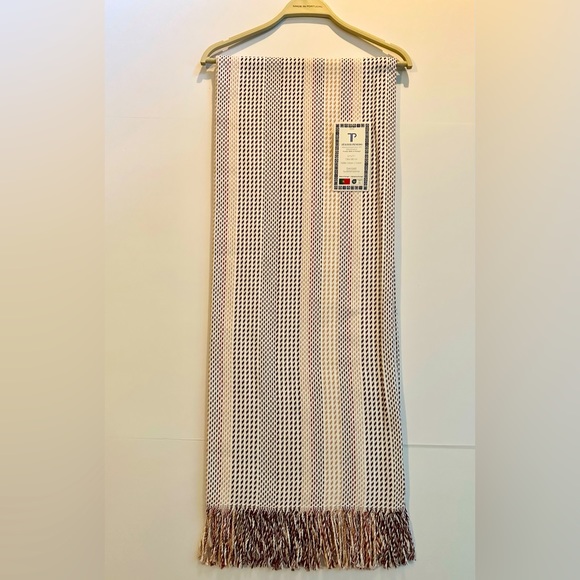 🎁Texteis Penedo Throw Blanket - White & Multi